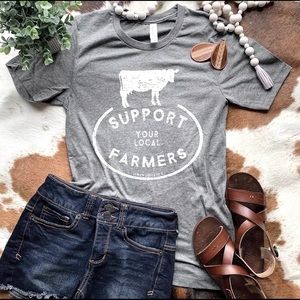 Support Your Local Farmers Tee